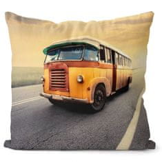 IMPAR SUBLIMACE Polštář Retro autobus; Velikost = 40 x 40 cm