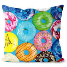 IMPAR SUBLIMACE Polštář Donuts; Velikost = 40 x 40 cm