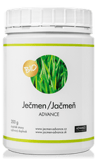 Advance nutraceutics ADVANCE Ječmen 200 g - BIO kvalita