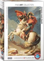 EuroGraphics Puzzle Napoleon překračující Alpy 1000 dílků