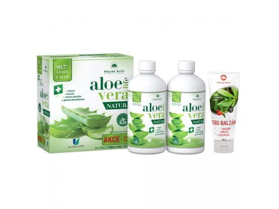 Pharma Activ AloeVeraLife NATURA 1000ml 1+1+CBD balzám 100ml