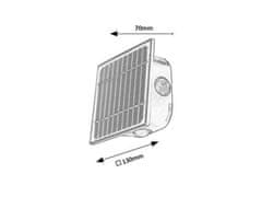 Rabalux  EMMEN LED solarní lampa 77034