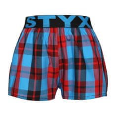 Styx 3PACK dětské trenky sportovní guma vícebarevné (3BJ11123) - velikost 6-8 let