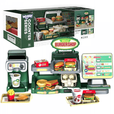 WOOPIE Woopie Obchod Restaurace Fast Food Mini Burger Shop 35 El.