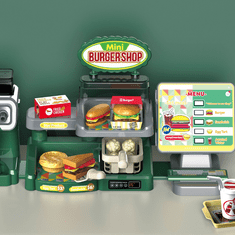 WOOPIE Woopie Obchod Restaurace Fast Food Mini Burger Shop 35 El.