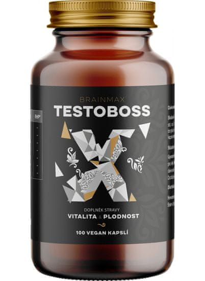 BrainMax Testoboss, 100 vegan kapslí