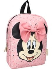 Vadobag Dívčí batoh Minnie Mouse s mašlí - růžový