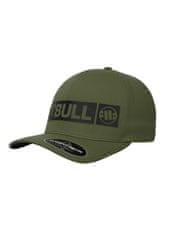 PitBull West Coast Pánská kšiltovka PitBull West Coast stretch fitted full cap HILLTOP - zelená