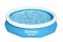 Bestway Nafukovací bazén Fast Set, kartušová filtrace, 3,05m x 66cm
