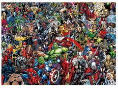 Clementoni Clementoni Puzzle 1000 IMPOSSIBLE MARVEL 