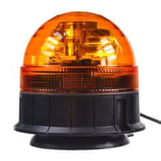 Stualarm Halogen maják, 12 i 24V, oranžový magnet, ECE R65 (wl85H1)