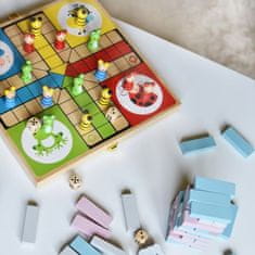 LEBULA Dřevěná hra Ludo Chinese Viga Toys