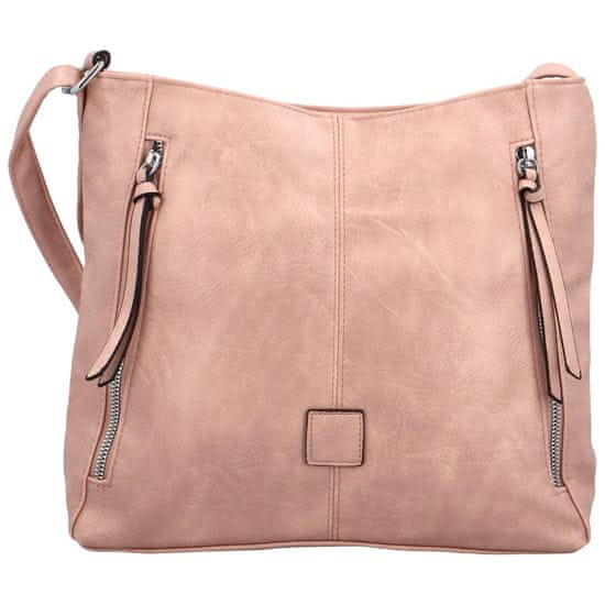 Urban Style Dámská praktická crossbody kabelka Afillia, růžová