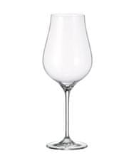 Crystalex Bohemia Crystal Sklenice červené víno Limosa 650ml (set po 6ks)