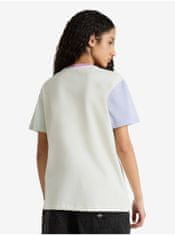 Vans Krémové dámské tričko VANS Colorblock XS