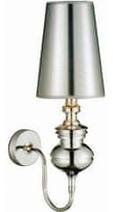 AZZARDO Nástěnná lampa AZzardo Baroco wall silver AZ0308 E14 1x11W IP20 18cm stříbrná