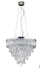 AZZARDO Závěsné/stropní přisazené svítidlo AZzardo Kalabria pendant/top AZ2108 G9 6x40W IP20 52cm chromové