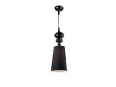 AZZARDO Závěsné svítidlo AZzardo Baroco 1 pendant black AZ0064 E27 1x15W IP20 25cm černé