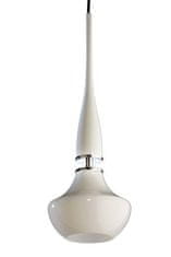 AZZARDO AZzardo TASOS závěsné svítidlo 1x E14 25W bez zdroje 15cm IP20, bílé
