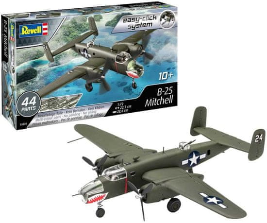 Revell North American B-25 Mitchell, EasyClick 03650, 1/72