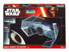 Revell Star Wars - Dath Vader´s TIE Fighter, Plastic ModelKit SW 03602, 1/121