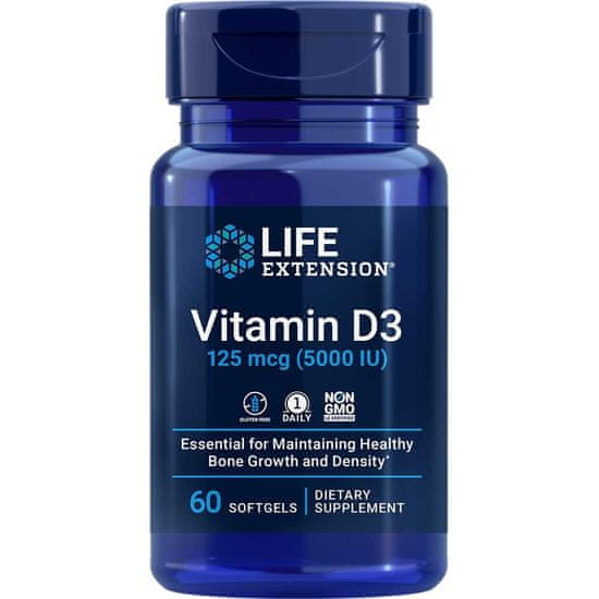 Life Extension Doplňky stravy Vitamin D3 5000 IU