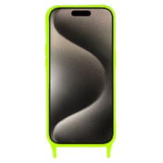 MobilPouzdra.cz Kryt Strap Silicone pro Apple iPhone 13 Pro Max , design 2 lime