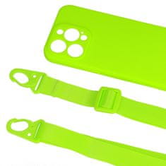 MobilPouzdra.cz Kryt Strap Silicone pro Apple iPhone 12 Pro , design 2 lime