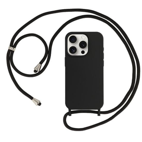 MobilPouzdra.cz Kryt Strap Silicone pro Apple iPhone 11 , design 1 , barva černá
