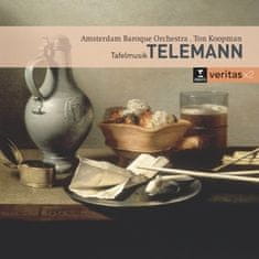 Koopman Ton: G.P.Telemann : Tafelmusik I-III (2x CD)