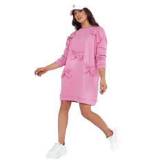 Dstreet Dámské šaty GASTOR růžové ey2466 Univerzální