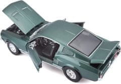 Maisto Ford Mustang Fastback 1967 metal zelená 1:18