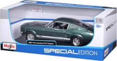 Maisto Ford Mustang Fastback 1967 metal zelená 1:18