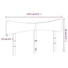 Vidaxl Čelo postele 150 cm masivní borové dřevo