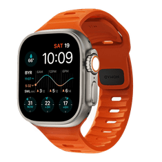 Nomad Sport Band - Sportovní vodotěsný řemínek pro Apple Watch 45 / 49 mm, oranžový