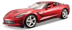 Maisto Corvette Stingray 2014 metal červená 1:18