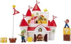 Jakks Pacific SUPER MARIO BROS - ZÁMECKÁ HRACÍ SADA + FIGURKY.