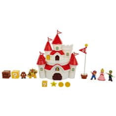 Jakks Pacific SUPER MARIO BROS - ZÁMECKÁ HRACÍ SADA + FIGURKY.