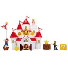 Jakks Pacific SUPER MARIO BROS - ZÁMECKÁ HRACÍ SADA + FIGURKY.