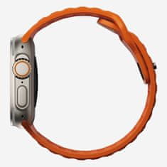 Nomad Sport Band - Sportovní vodotěsný řemínek pro Apple Watch 45 / 49 mm, oranžový