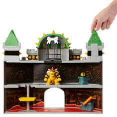 Jakks Pacific SUPER MARIO BROS - Bowserův Hrad se zvukem a figurkou.