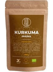 BrainMax Pure Kurkuma BIO prášek, 500 g - EXPIRACE 4/22