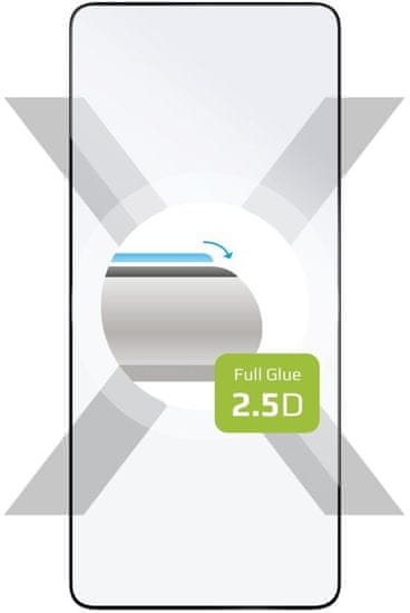FIXED ochranné sklo Full-Cover pro Xiaomi Redmi Note 13 Pro 5G/POCO X6 5G, lepení přes celý displej,