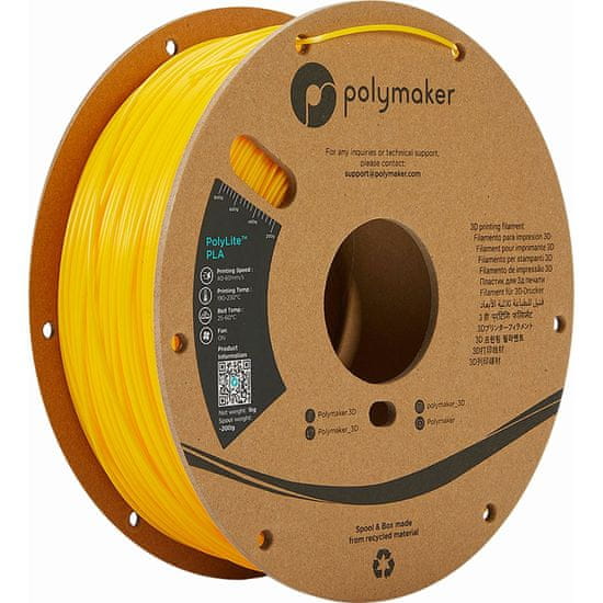 Polymaker PolyLite PLA Yellow