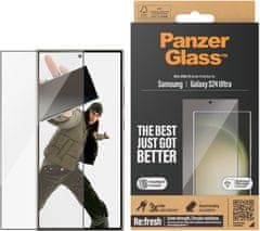 PanzerGlass ochranné sklo pro Samsung Galaxy S24 Ultra, s instalačním rámečkem