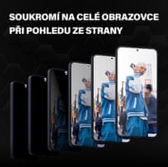 PanzerGlass ochranné sklo Privacy pro Samsung Galaxy S24, s instalačním rámečkem