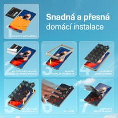 PanzerGlass ochranné sklo Privacy pro Samsung Galaxy S24, s instalačním rámečkem