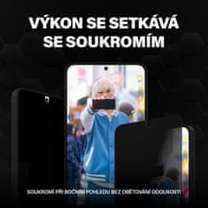 PanzerGlass ochranné sklo Privacy pro Samsung Galaxy S24+, s instalačním rámečkem