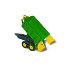 Rolly Toys Rolly Toys Duża Dwuosiowa Przyczepa John Deere Wywrotka