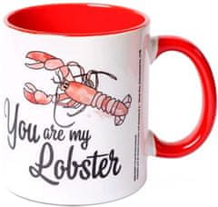 CurePink Keramický hrnek Friends|Přátelé: You are my Lobster (objem 315 ml)